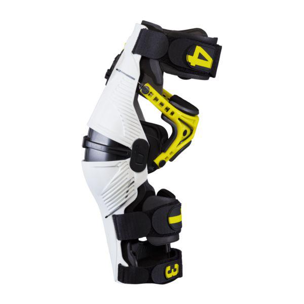 Mobius X8 Knee Braces (Pair) - White / Yellow