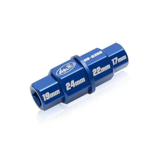 Motion Pro T6 Superlight Hex Axle Tool - 17, 19, 22, & 24mm