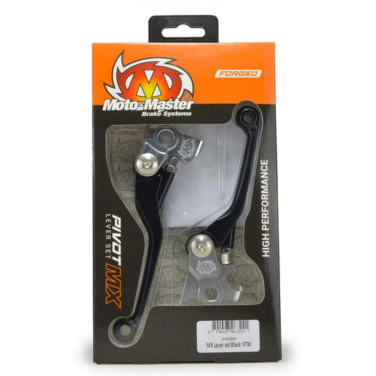 Moto-Master Pivot Lever Set - Black