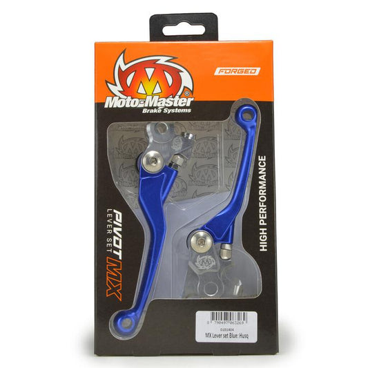 Moto-Master Pivot Lever Set - Blue