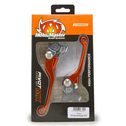 Moto-Master Pivot Lever Set - Orange