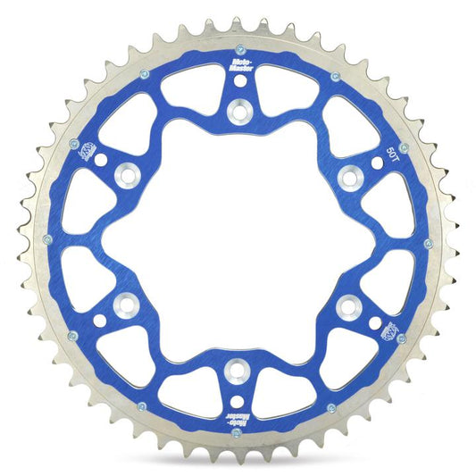 Moto-Master Fusion Dual-Ring Rear Sprocket  - Blue