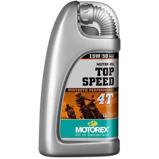 Motorex Top Speed 4T 15W-50 Engine Oil - 1L