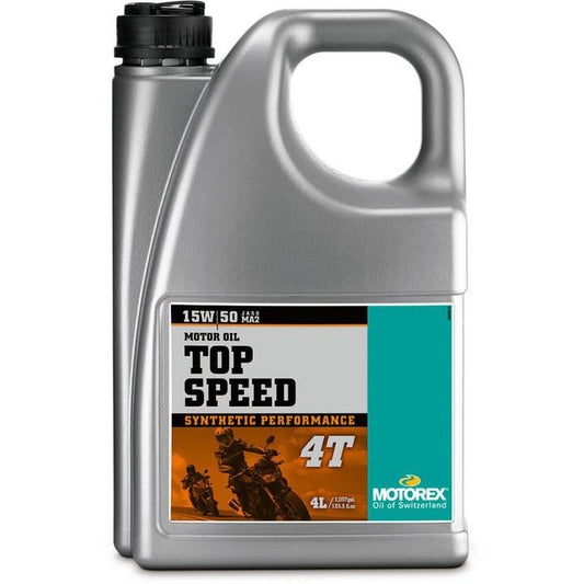 Motorex Top Speed 4T 15W-50 Engine Oil - 4L
