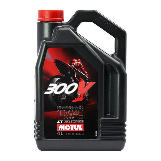 Motul 300V Racing 10W-40 Engine Oil - 4L