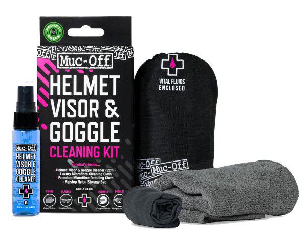 Mucoff Motorcycle Visor, Lens & Goggles Cleaning Kit