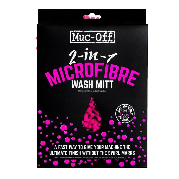 Mucoff 2In1 Microfibre Wash Mitt