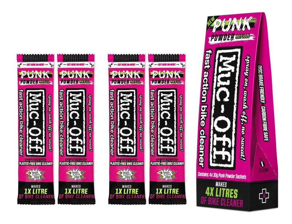 Mucoff Motorcycle Punk Powder Bike Cleaner 4 Pack