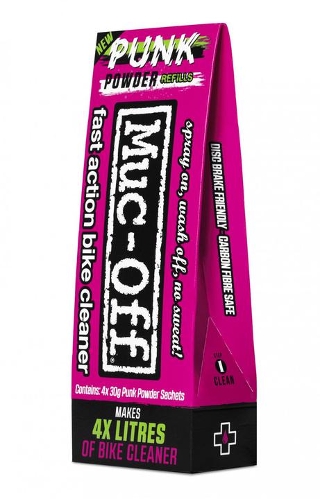Mucoff Motorcycle Punk Powder Bike Cleaner 4 Pack