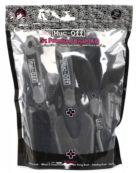 Mucoff Motorcycle Brush Set X 5