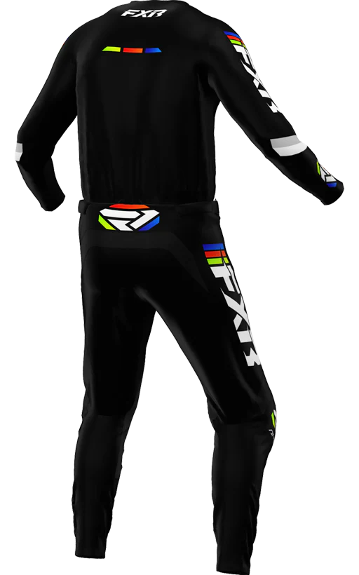 FXR MX26 Youth Apex Jersey & Pants - Black