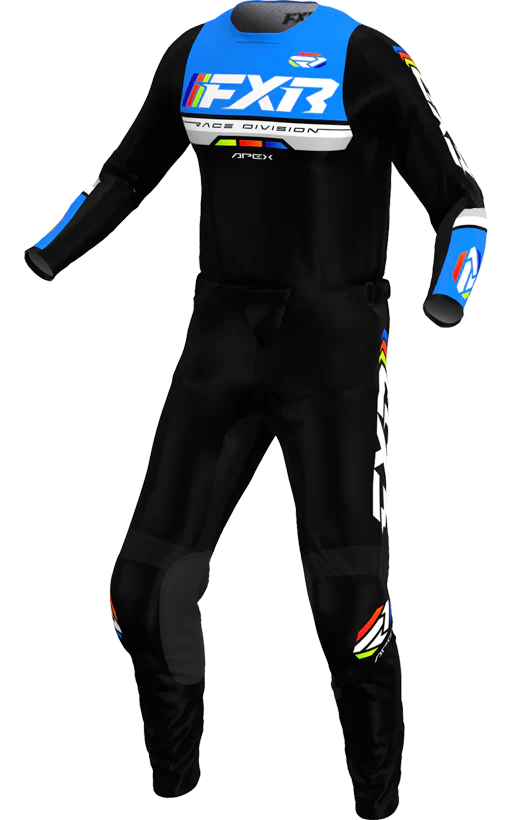 FXR MX26 Apex Jersey & Pants - Blue