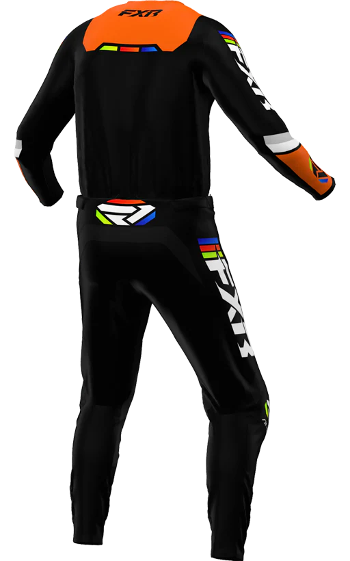 FXR MX26 Youth Apex Jersey & Pants - Orange