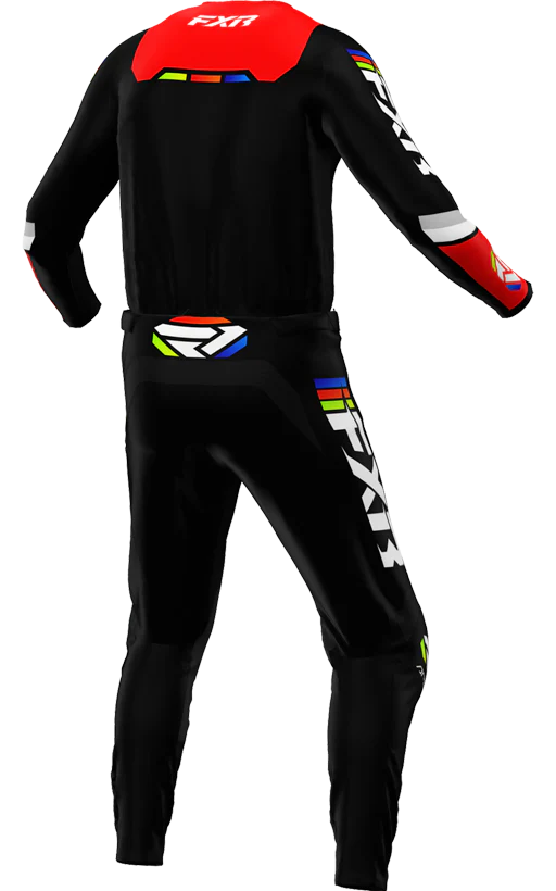 FXR MX26 Youth Apex Jersey & Pants - Red