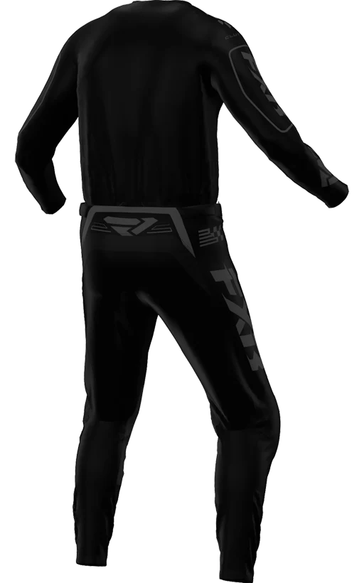 FXR MX26 Clutch Jersey & Pants - Black