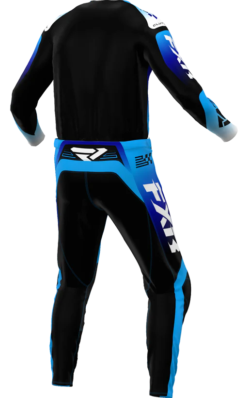 FXR MX26 Clutch Jersey & Pants - Blue / Black / White