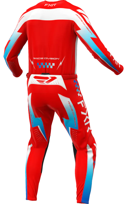 FXR MX26 Clutch Pro Jersey & Pants - Red / Blue / White
