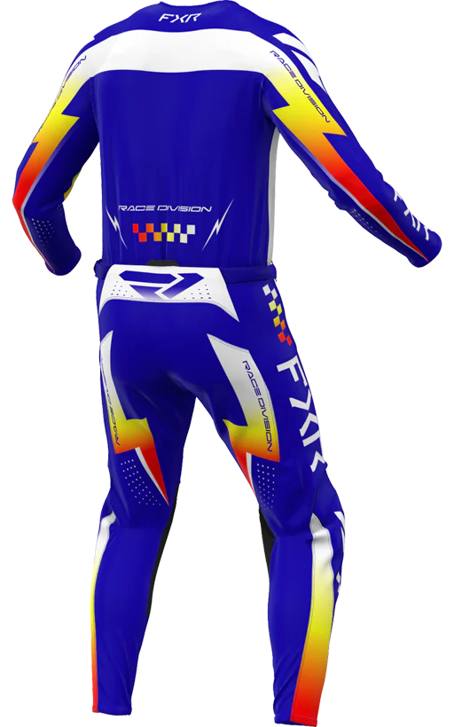 FXR MX26 Clutch Pro Jersey & Pants - Blue / Yellow