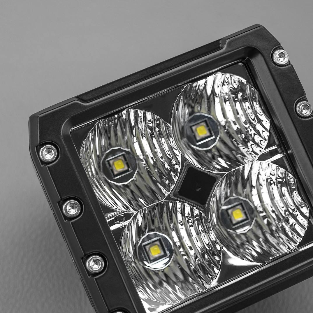 Stedi C-4 - Black Edition LED Light Cube - Flood Beam
