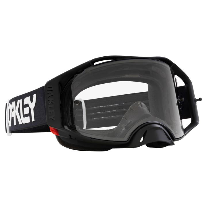 Oakley Airbrake Goggles - Black White Clear