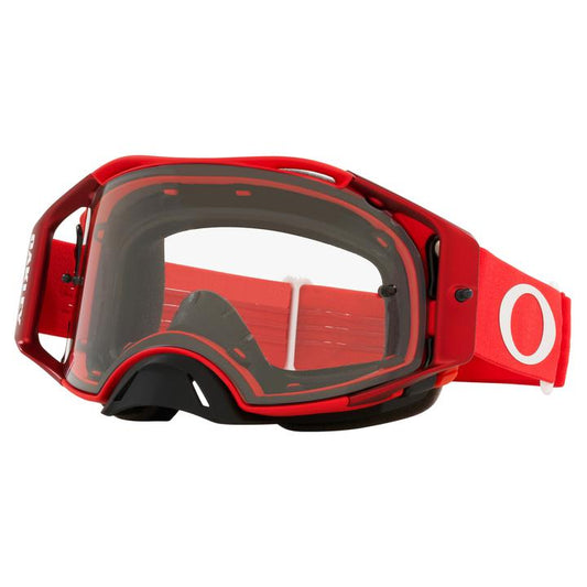 Oakley Airbrake Goggles Moto Red Clear