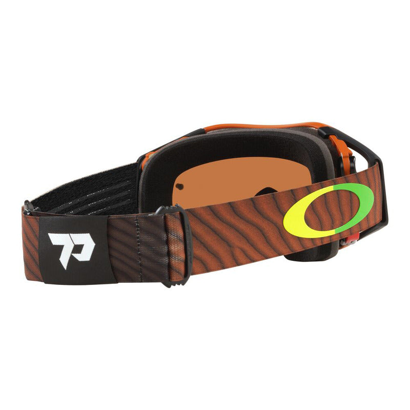Oakley Airbrake Toby Price Oasis Orange MX, Prizm MX - Black Lens
