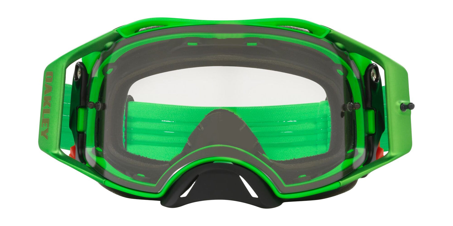 Oakley Airbrake Moto Green, Clear Lens