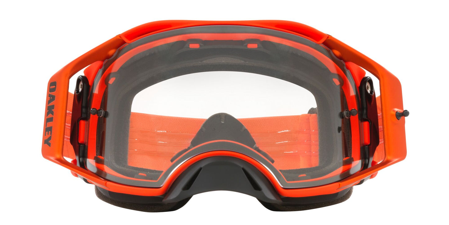 Oakley Airbrake Moto Orange, Clear Lens