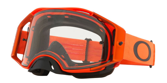 Oakley Airbrake Moto Orange, Clear Lens