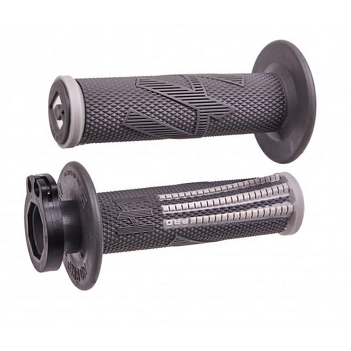 ODI MX V2 Emig Pro Lockon Grip Graphite Grey
