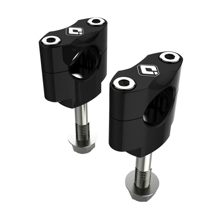 ODI MX Handlebar Mount Clamp Universal Drop In Style 1-1/8 - Black