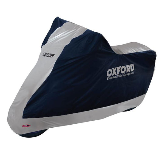 Oxford Aquatex Waterproof Bike Cover - Black / Grey