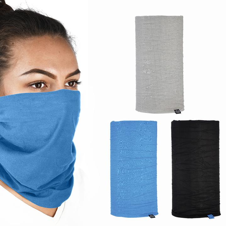 Oxford Comfy 3Pk Neck Warmer - Blue Black Gr