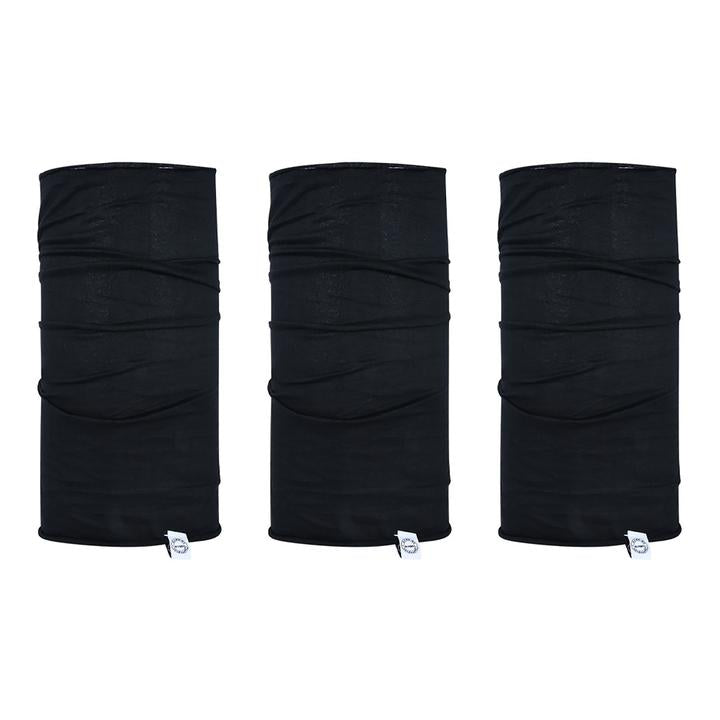 Oxford Comfy 3Pk Neck Warmer - Black