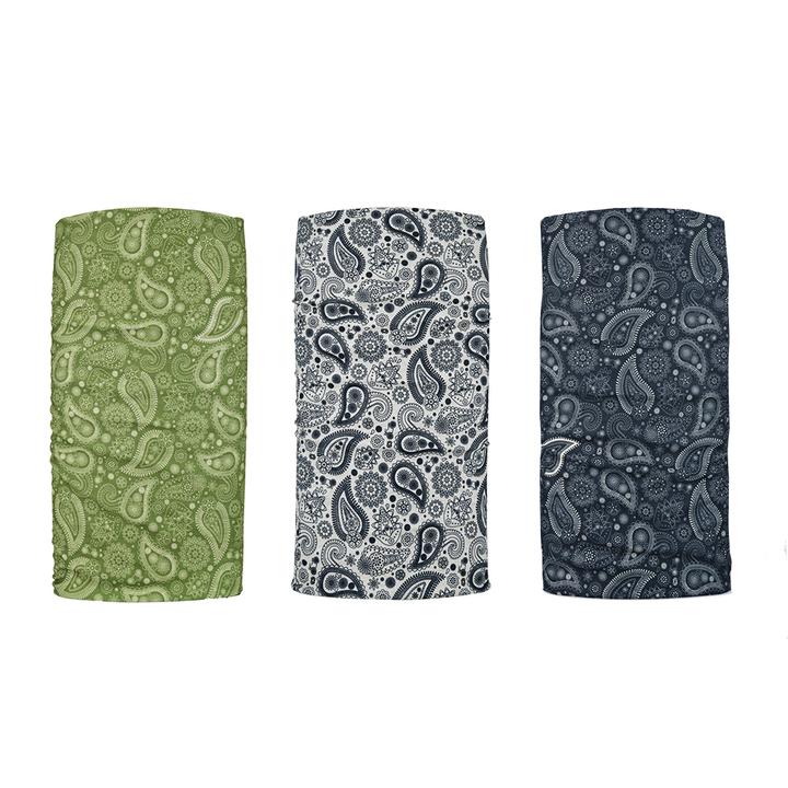 Oxford Comfy 3Pk Face Mask Paisley