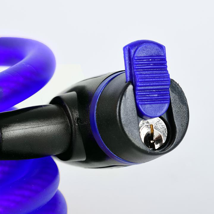 Oxford Cable Lock 1.8m X 12mm Blue
