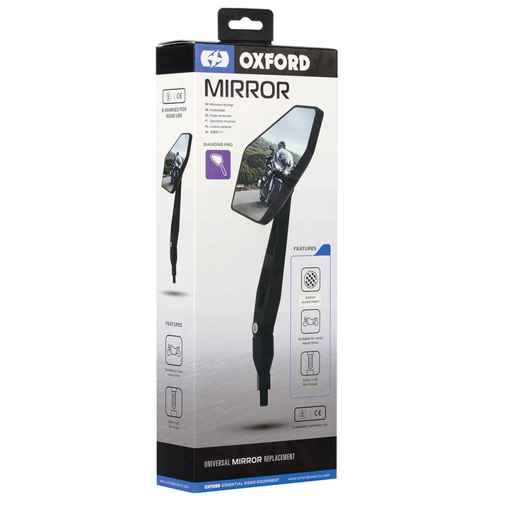 Oxford Diamond Pro Mirror L Or R Side M10X1.25