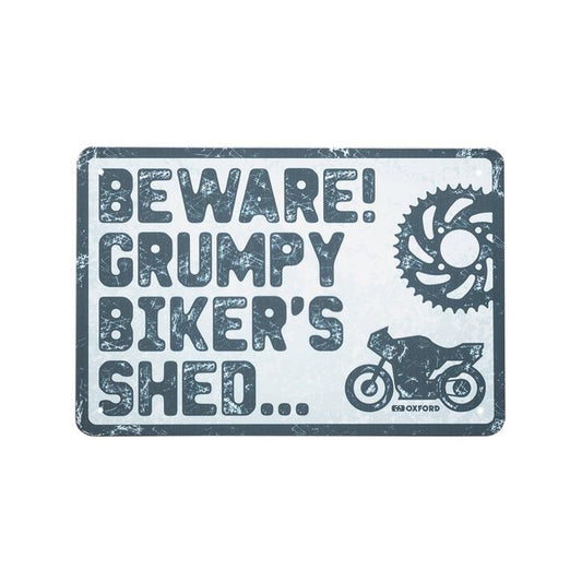 Oxford Metal Sign Beware
