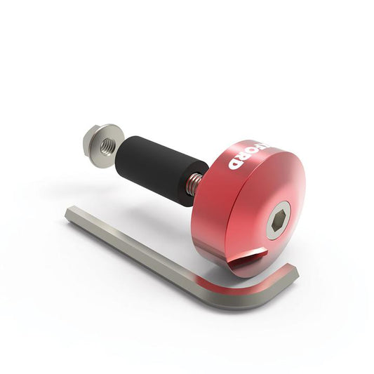 Oxford Handlebar Bar Ends - Red
