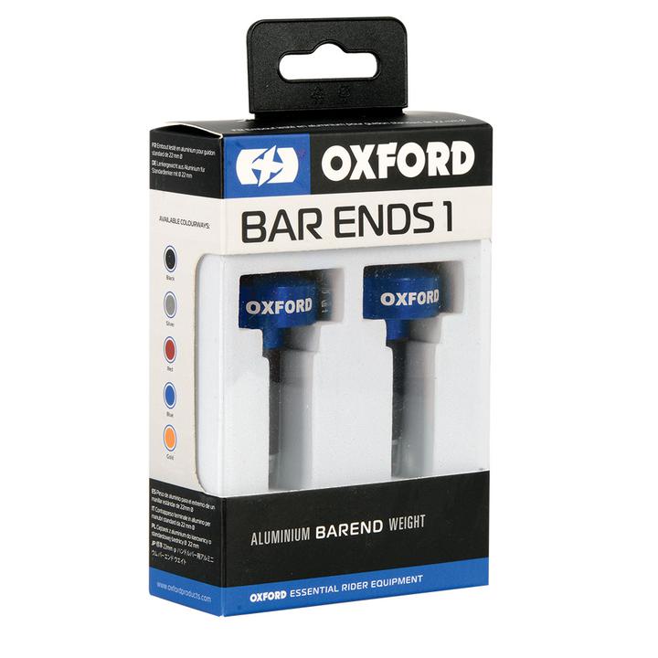 Oxford Handlebar Bar Ends - Blue