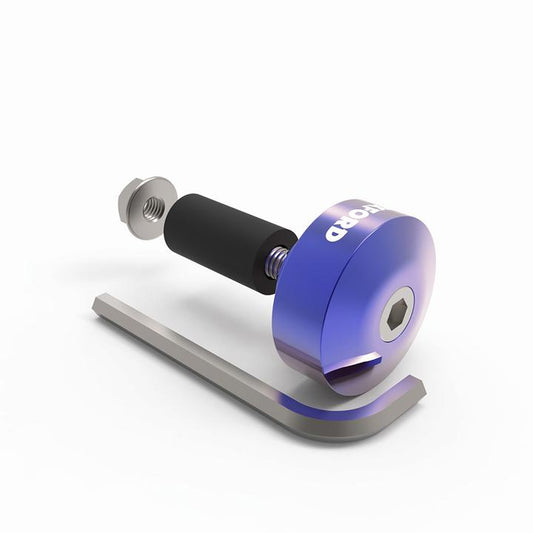 Oxford Handlebar Bar Ends - Blue