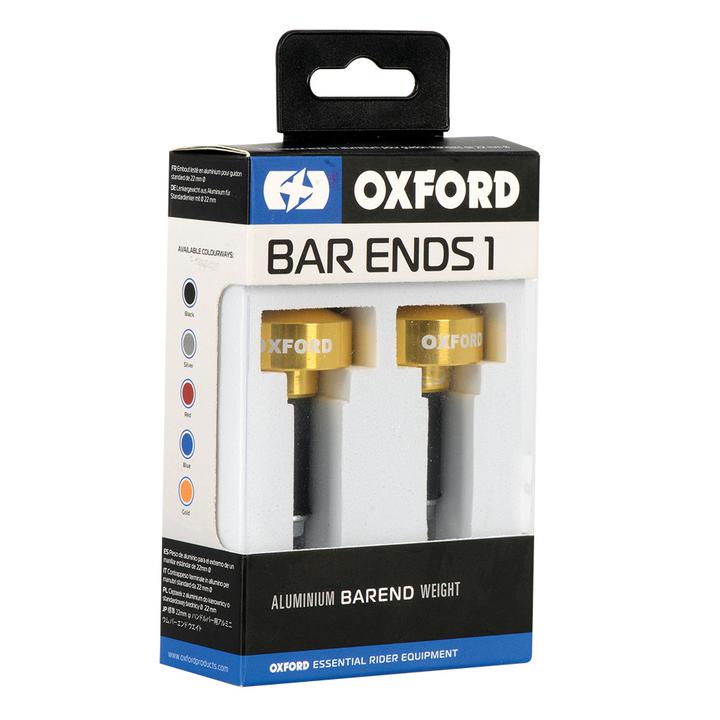Oxford Handlebar Bar Ends - Gold