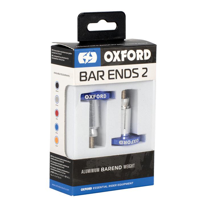 Oxford Handlebar Bar Ends 2 - Blue