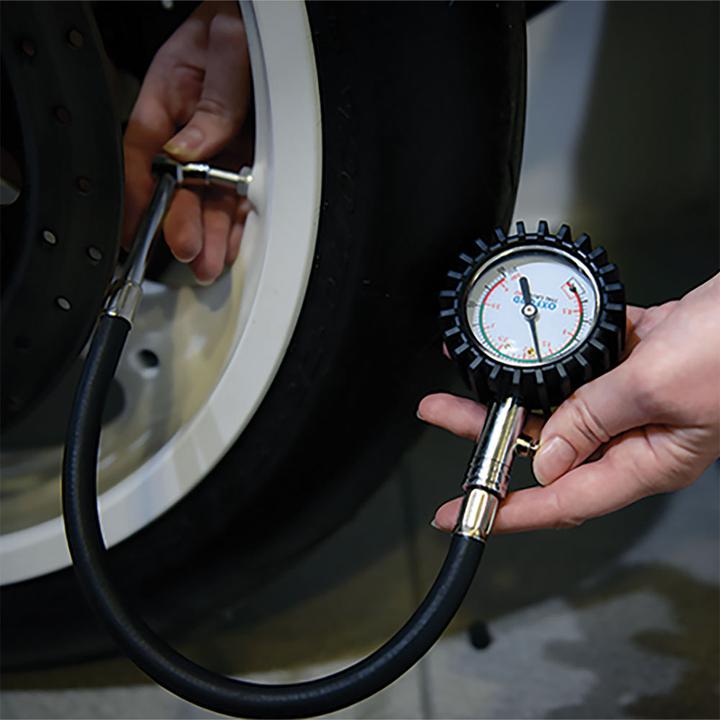 Oxford Analogue Tyre Pressure Gauge 0-60Psi