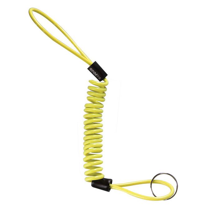 Oxford Disc Lock Reminder Cable Single - Yellow