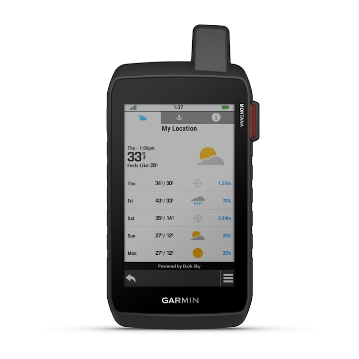 Garmin Montana 760I GPS & InReach SOS