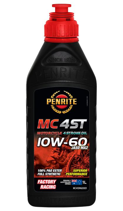 Penrite MC-4ST 10W-60 100% Pao Ester Full Synthetic Engine Oil - 1L
