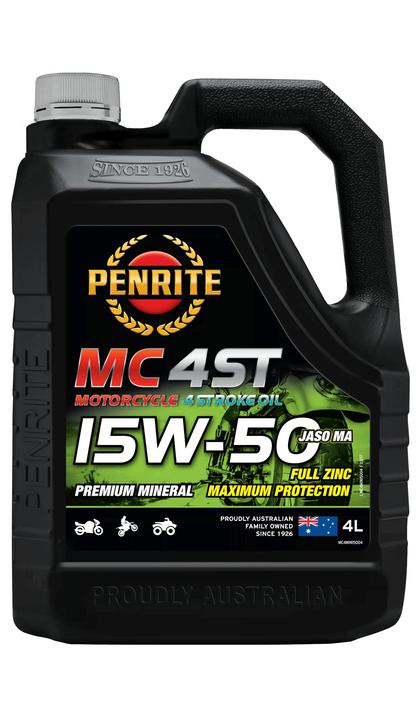 Penrite MC-4ST 15W-50 Mineral Engine Oil - 4L