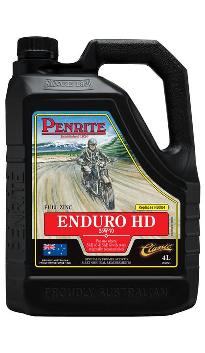 Penrite Enduro Hd 4 Stroke 25W-70 4L