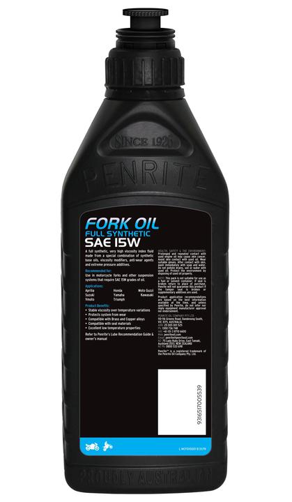 Penrite Motorcycle Fork Oil 15W - 1L